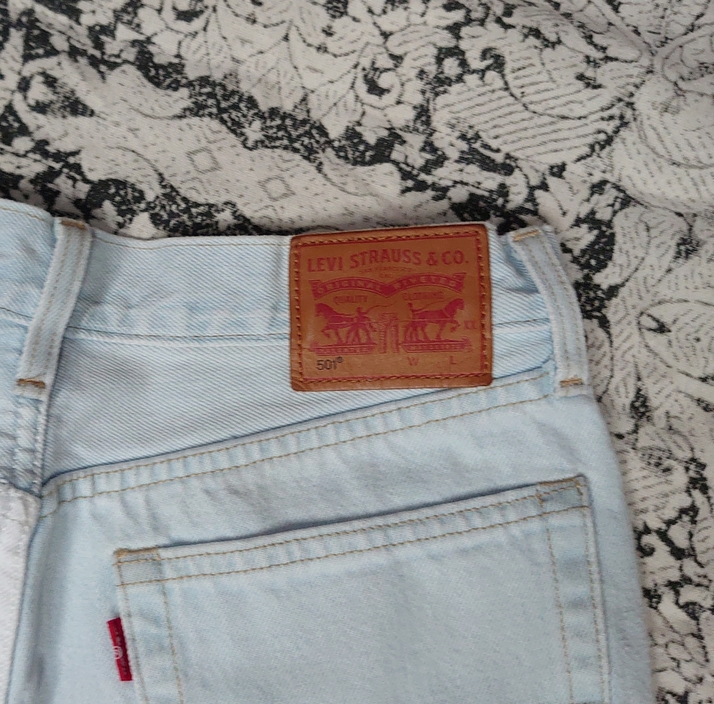 Levi Split Shorts - image 4